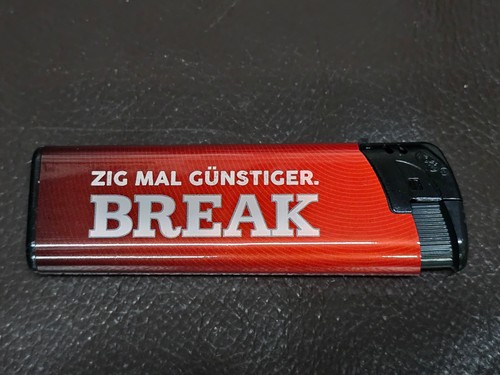 Break werbe feuerzeug - tom, zig