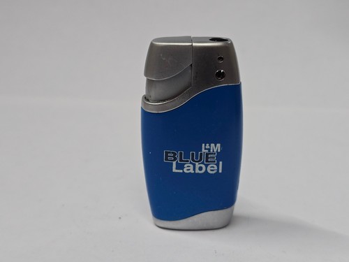 Blue label werbe feuerzeug - blue,