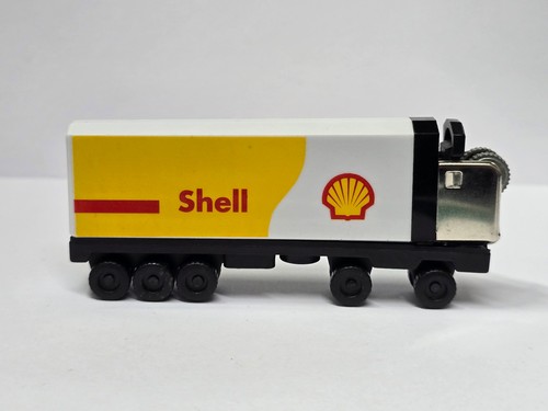 Vintage shell lkw - shell, feuerzeug