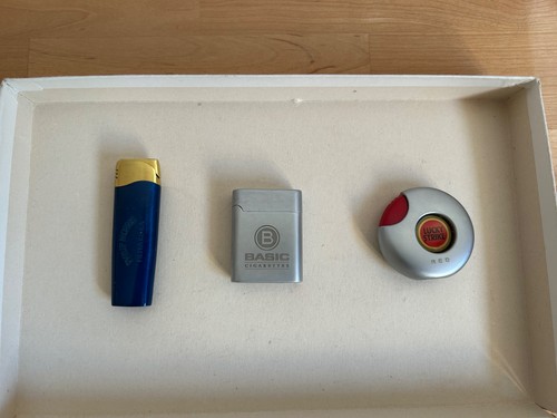 Seltene werbefeuerzeuge aus - seltene,