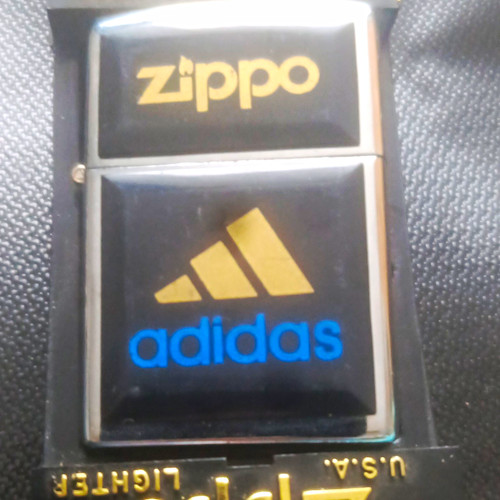 Zippo werbe feuerzeug - zippo, werbe-feuerzeug