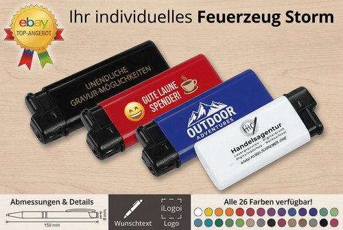 Werbefeuerzeug turbo - -,