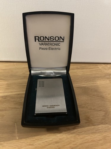 Gasfeuerzeug ronson varatronic - gasfeuerzeug,