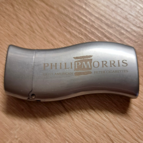 Philip morris werbe feuerzeug - morris, werbe-feuerzeug