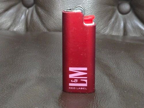 Original red label werbe - original, l&m