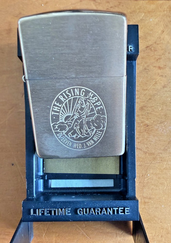 1988 werbung zippo feuerzeug - zippo,