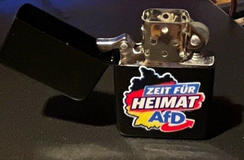 Klappdeckel feuerzeug afd zeit - klappdeckel,
