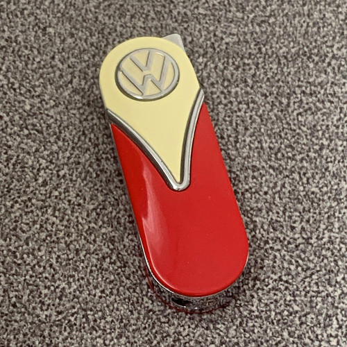 Volkswagen werbe feuerzeug - volkswagen, werbe-feuerzeug