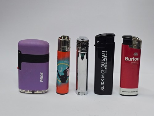 Werbe feuerzeug konvolut - 5x,